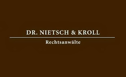 Dr. Nietsch & Kroll Rechtsanwälte I Fachanwälte 1 Rechtsanwalt Dr. Nietsch & Kroll Rechtsanwälte I Fachanwälte