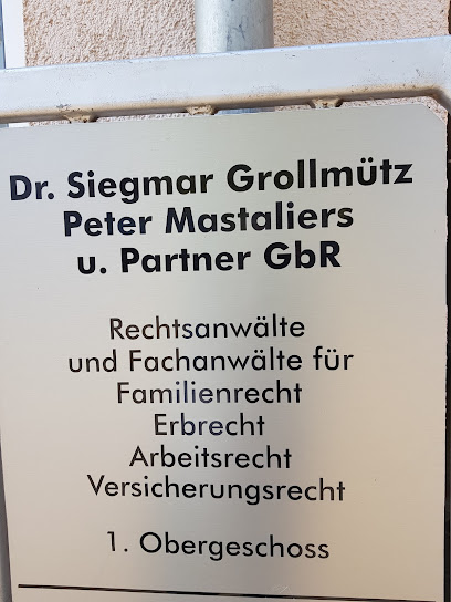Dr. jur. Siegmar Grollmütz, Peter Mastaliers & Partner GbR 1 Rechtsanwalt Dr. jur. Siegmar Grollmütz, Peter Mastaliers & Partner GbR