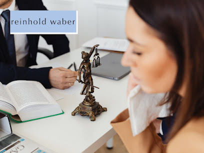 Rechtsanwalt Reinhold Waber 1 Rechtsanwalt Rechtsanwalt Reinhold Waber