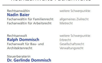 Rechtsanwalt für Familienrecht Baier & Partner Rechtsanwälte