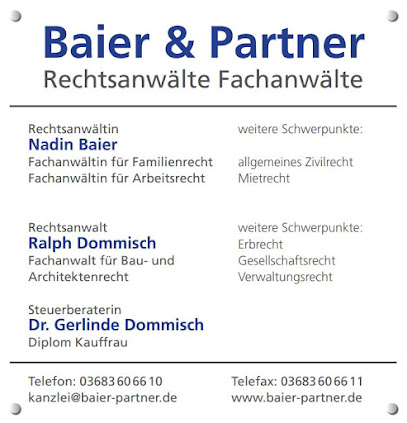 Baier & Partner Rechtsanwälte 1 Rechtsanwalt für Familienrecht Baier & Partner Rechtsanwälte